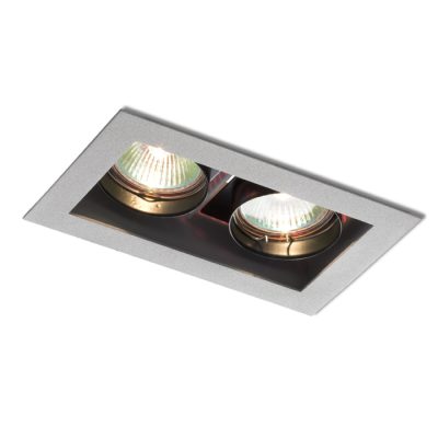 RENDL MONE II výklopná striebornosivá 12V GU5,3 2x50W