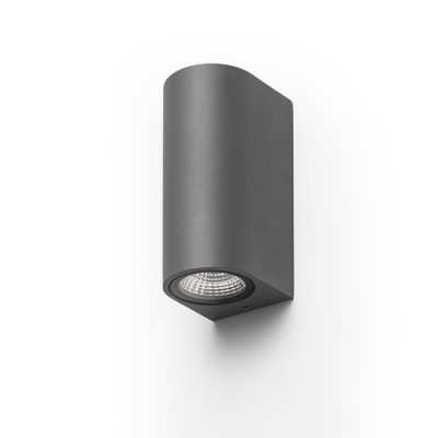 RENDL ZACK II antracitová 230V LED 2x3W 58° IP54 3000K