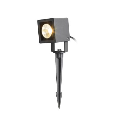 RENDL BORA na bodci antracitová 230V LED 6W 50° IP54 3000K