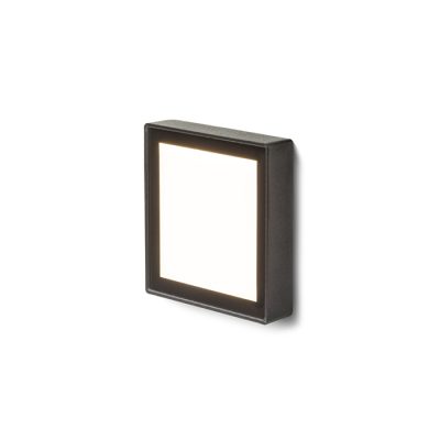 RENDL DEJAVU SQ 9 zápustná čierna 230V LED 3.5W IP65 3000K