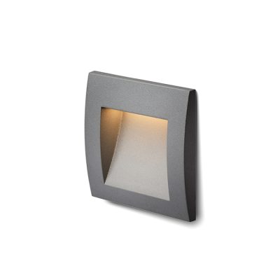 RENDL GORDIQ S zápustná antracitová 230V LED 1.5W IP65 3000K
