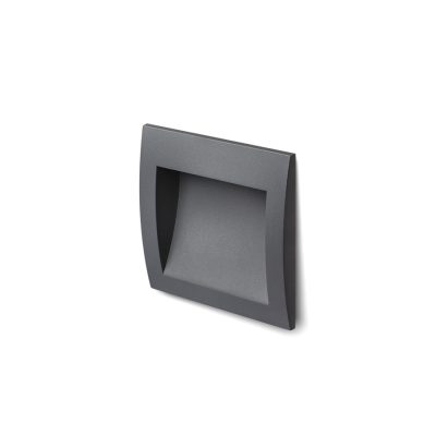 RENDL GORDIQ M zápustná antracitová 230V LED 3W IP65 3000K