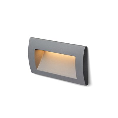 RENDL GORDIQ L zápustná antracitová 230V LED 3W IP65 3000K