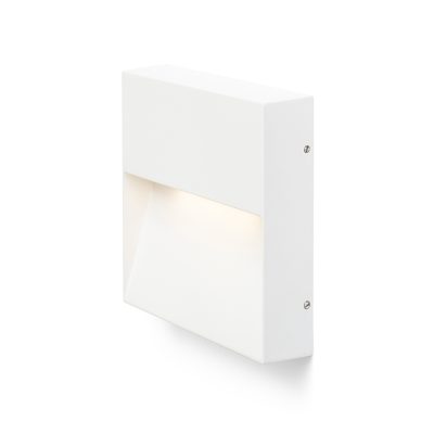 RENDL AQILA SQ nástenná biela 230V LED 6W IP54 3000K