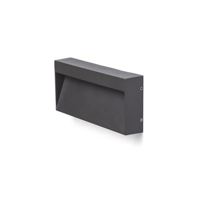 RENDL AQILA RC nástenná antracitová 230V LED 6W IP54 3000K