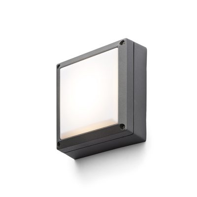 RENDL DELTA 145 prisadená antracitová 230V GX53 9W IP54