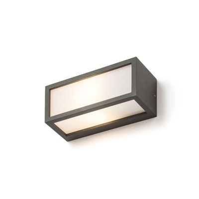 RENDL DURANT nástenná antracitová 230V LED E27 15W IP54