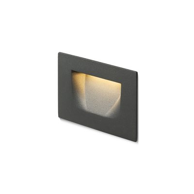 RENDL PER zápustná antracitová 230V LED 3W IP54 3000K