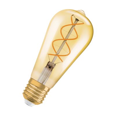 RENDL OSRAM Vintage Edison SPIRAL jantárová 230V E27 LED EQ28 2000K