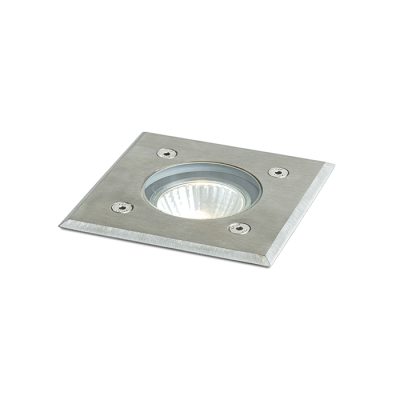 RENDL ORBU SQ 10 zápustná nerez 230V LED GU10 15W IP67