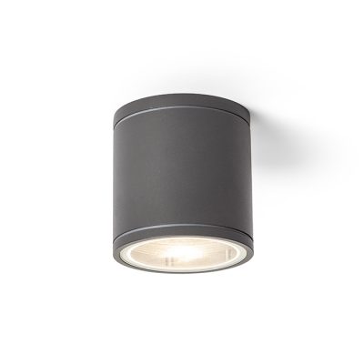 RENDL LIZZI stropná antracitová 230V LED GU10 8W IP54