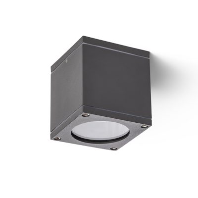 RENDL RODGE stropná antracitová 230V LED GU10 8W IP54