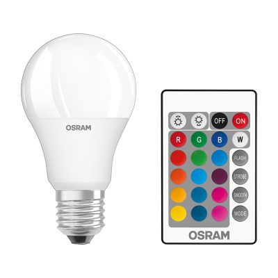 RENDL OSRAM RGBW Classic A matná 230V E27 LED EQ60 2700K