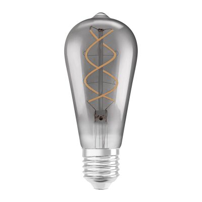 RENDL OSRAM Vintage Edison SPIRAL dymová 230V E27 LED EQ15 1800K