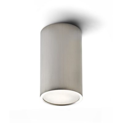 RENDL MEA stropné valcovité česaný hliník 230V LED E27 15W