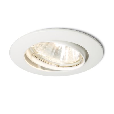RENDL TOPIC R nakláňacia matná biela 230V LED GU10 8W