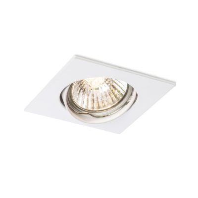 RENDL TOPIC SQ nakláňacia matná biela 230V LED GU10 8W