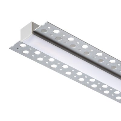 RENDL LED PROFILE B zápustný 1m hliník/mliečny akrylát