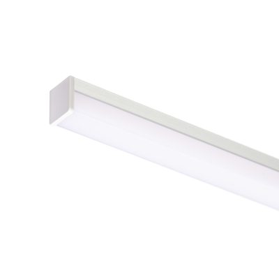 RENDL LED PROFILE H prisadený 1m eloxovaný hliník/matný akrylát