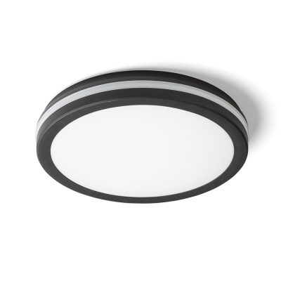 RENDL SONO 30 prisadená čierna plast 230V LED 30W IP65 3000K 4000K 6000K