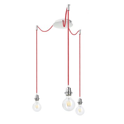 RENDL KOMBIX 3 závesná súprava CHZ+ČEK+CHO 230V LED E27 3x15W