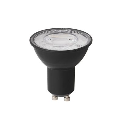 RENDL OSRAM PAR16 čierna 230V GU10 LED EQ75 36° 2700K