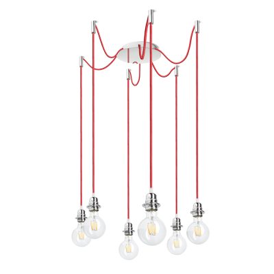 RENDL KOMBIX 6 závesná súprava CHZ+ČEK+CHO 230V LED E27 6x15W