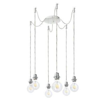 RENDL KOMBIX 6 závesná súprava CHZ+TK+CHO 230V LED E27 6x15W