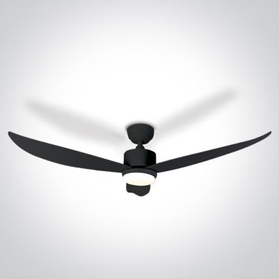 6302/B/V BLACK ABS ROD FAN 35W LED 22W CCTV IP20 230V