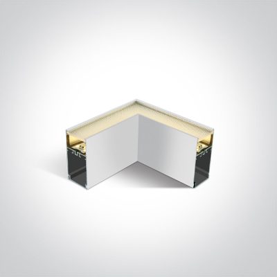050170D/W/V WHITE UGR19 LED CORNER 14W CCTV PV FOR 38150A 38151A 230V