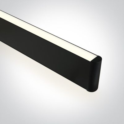 38140AU/B/C BLACK 40W DOWNLIGHT+UPLIGHT LED CW 1175mm 230V