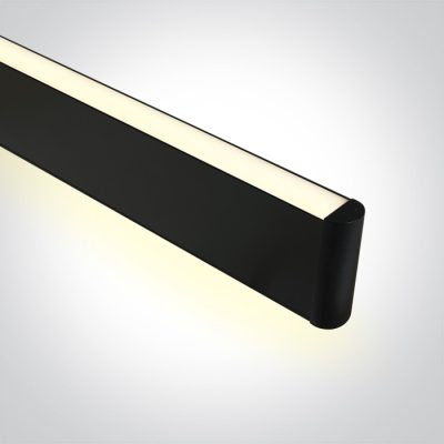 38140AU/B/W BLACK 40W DOWNLIGHT+UPLIGHT LED WW 1175mm 230V