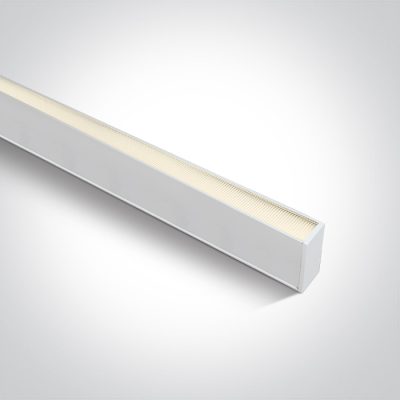 38150A/W/V WHITE DIFFUSER UGR19 40W CCTV PV 230V