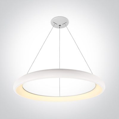 62144NB/W/V WHITE PENDANT 50W CCTV IP20 230V DIMMABLE