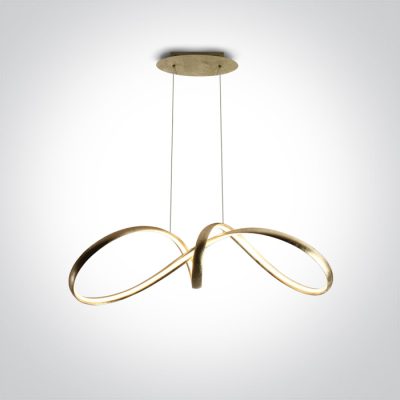 63062/BS BRASS PENDANT LED 36W WW IP20 230V