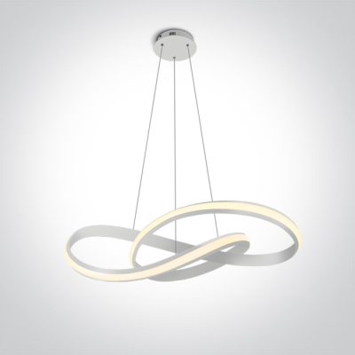 63066A/W WHITE PENDANT LED 30W WW IP20 230V