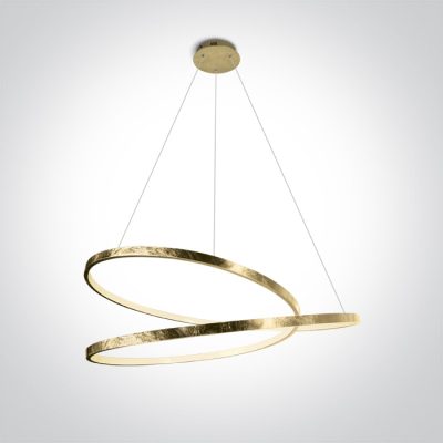 63068A/BS BRASS PENDANT LED 40W WW IP20 230V