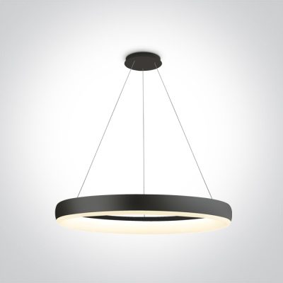 63114/B/W BLACK PENDANT LED 40W WW IP20 230V