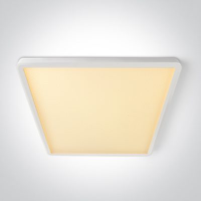 62020KU/W/V WHITE PLAFO SQUARE 32W CCTV UGR19 230V