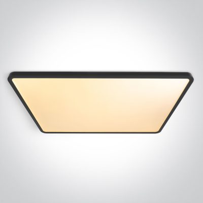 62020PU/B/V BLACK PLAFO RECTANGULAR 60W CCTV UGR19 230V