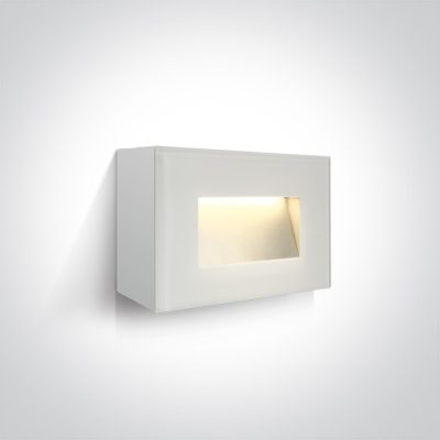 67076/W/W WHITE IP65 LED 4W WW 230V