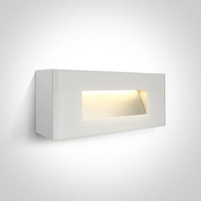67076A/W/W WHITE IP65 LED 5W WW 230V