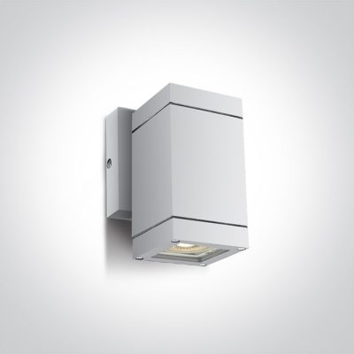 67130F/W WHITE WALL GU10 10W IP54