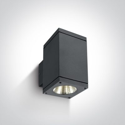 67138A/AN/W ANTHRACITE COB LED 2x6W WW IP54 230V
