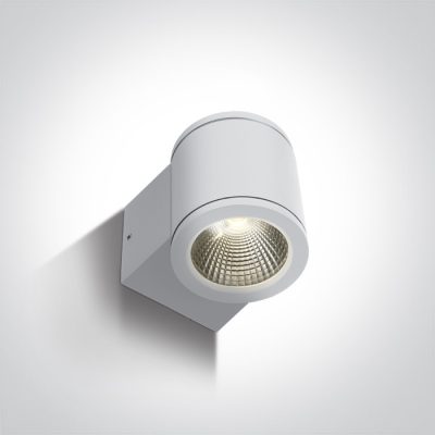 67138E/W/W WHITE COB 6W WW IP54 100-240V