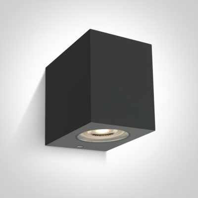 67142H/AN ANTHRACITE WALL LIGHT GU10 6W IP65