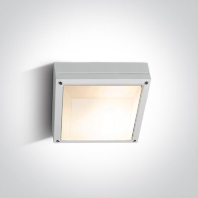 67208/W WHITE IP54 E27