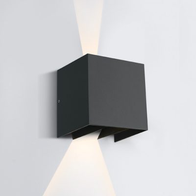 67340A/AN/W ANTHRACITE WALL 2x3W WW IP54 230V