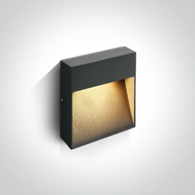 67360A/AN/W ANTHRACITE WALL LIGHT 9W WW IP54 230V