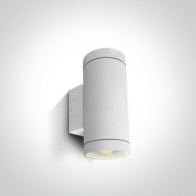 67400E/W WHITE WALL 2xPAR30 20W E27 IP65